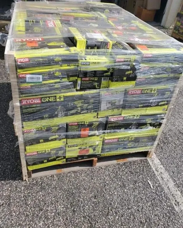 Ryobi Mixed Tool Pallet – 100 Pieces Assortment